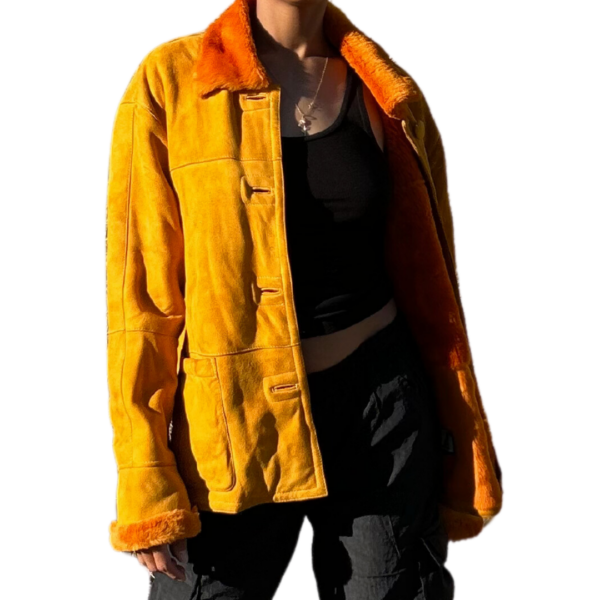 Kumquat Skyn Shearling Coat - Image 11